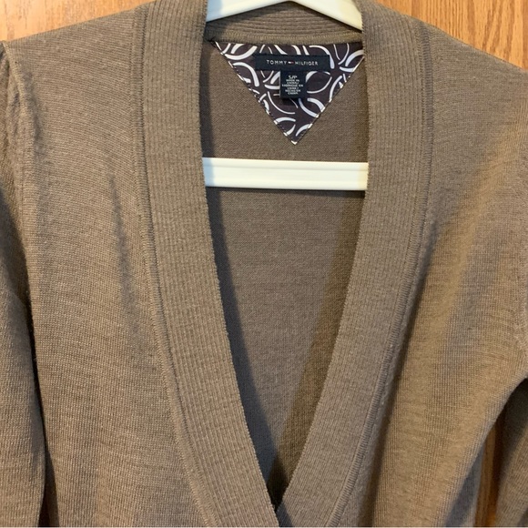 TH 100% wool cardigan wrap - Picture 12 of 12